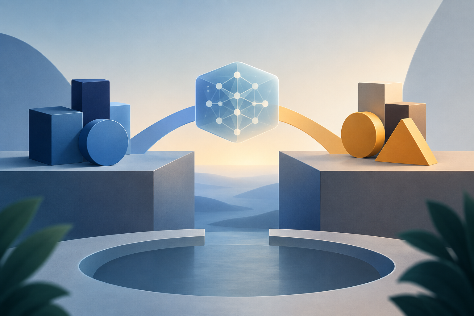 Recoverable Disagreement: A Practical AI Governance Guide — abstract editorial illustration
