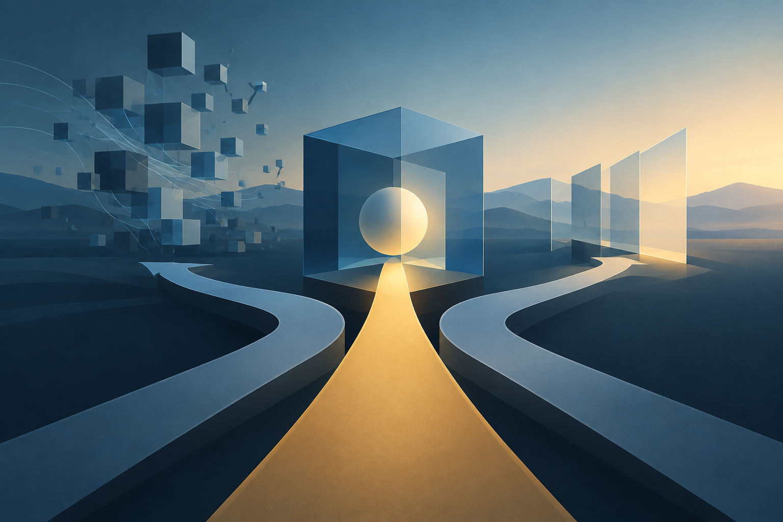 The Recoverability Protocol: A Field Manual for Uncertain Interpretation and Action — abstract featured illustration