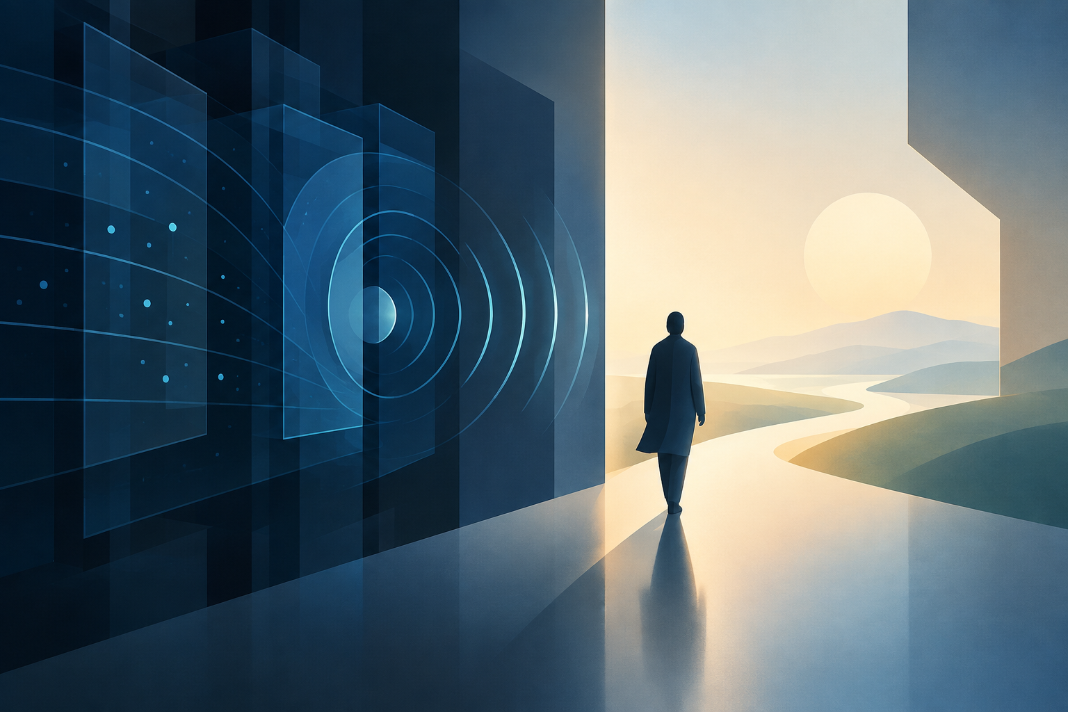 The Right to Leave: An Unfamiliar-System Listening Protocol — abstract featured illustration